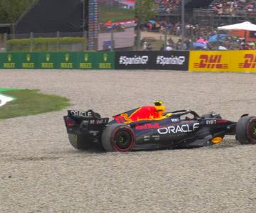 Checo Pérez quedó fuera en la Q2 del Gran Premio de España