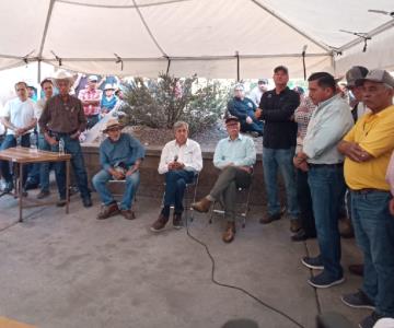Cuauhtémoc Cárdenas vino a Sonora con productores del Sur