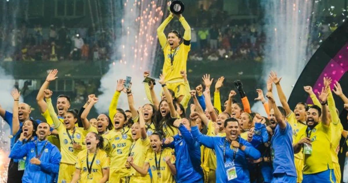 ¡Campeonas! América vence a Pachuca y ganan la Liga MX Femenil