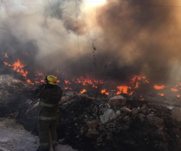 Diez personas fueron detenidas por incendio de maleza en Hermosillo