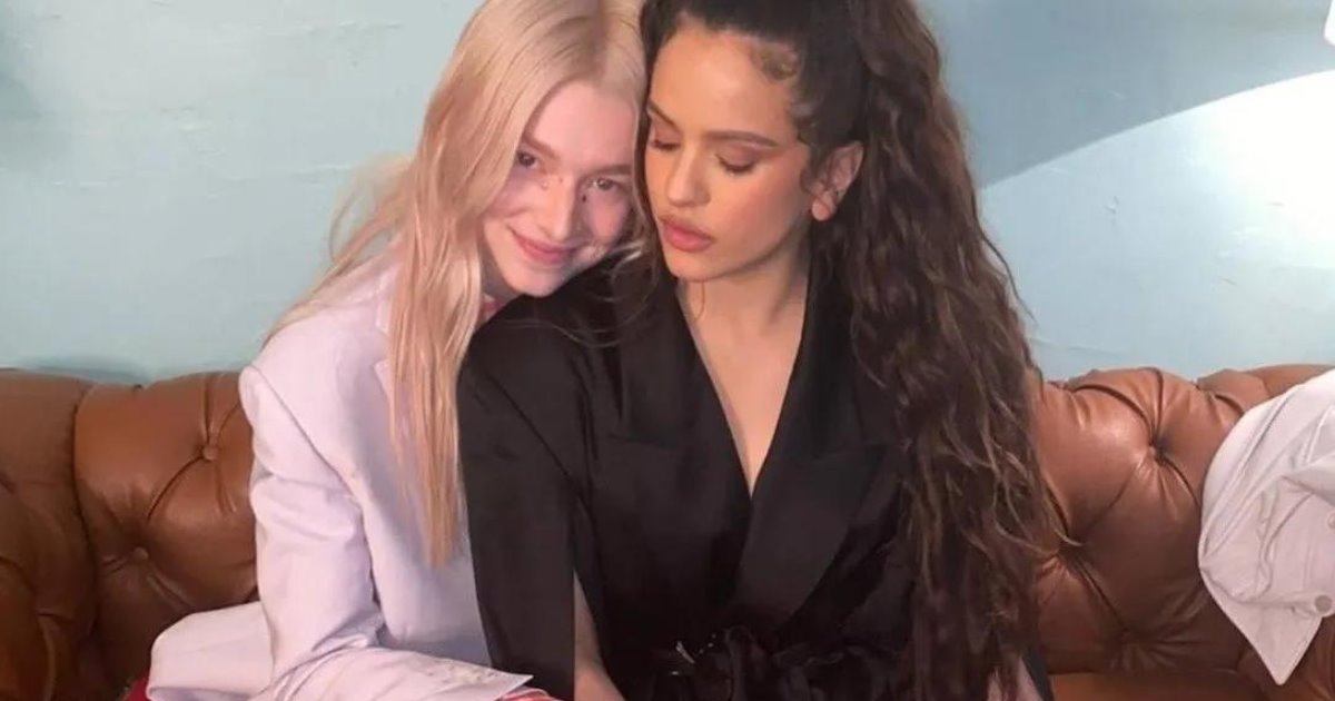 Rosalía y el posible romance que tuvo con Hunter Schafer