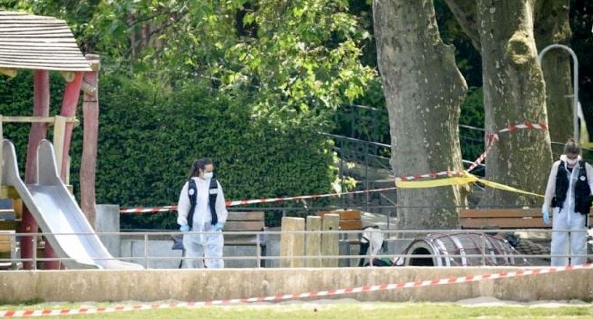 Apuñalan a 6 personas en parque de Francia; 4 son niños