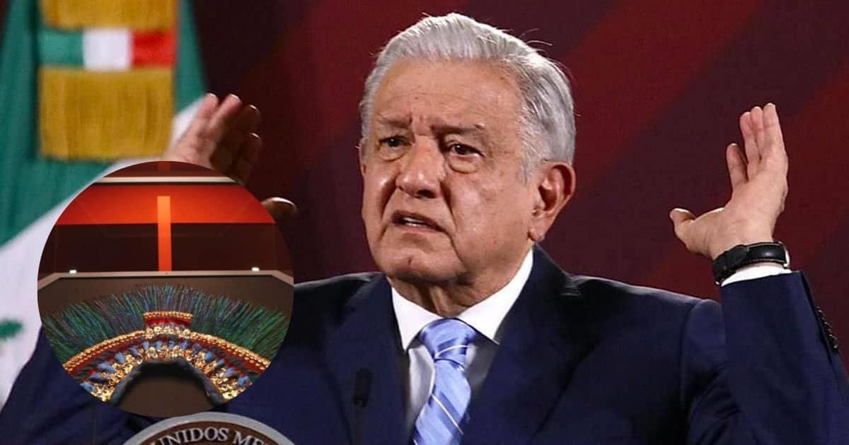 Gobierno de Austria prepotente por no entregar Penacho de Moctezuma: AMLO