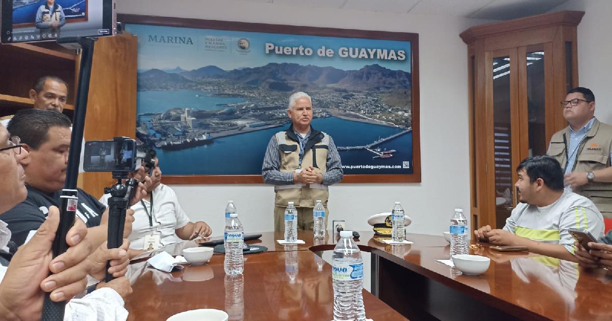Modernización del Puerto de Guaymas presenta un 50% de avance