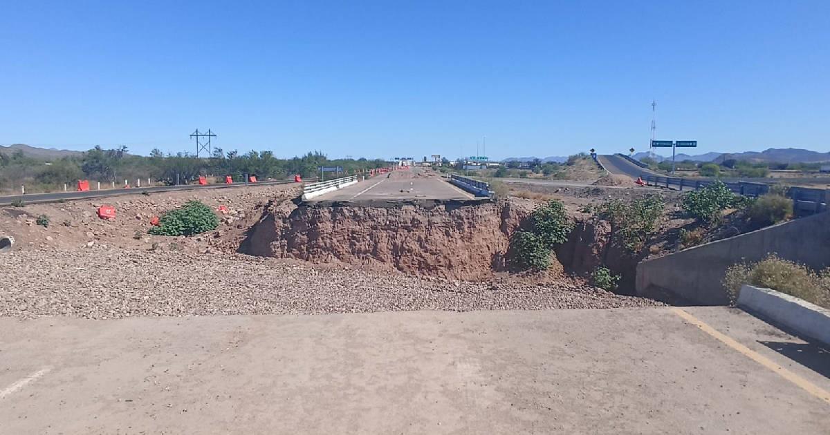 Puente El Valiente sigue sin repararse a 10 meses de su derrumbe