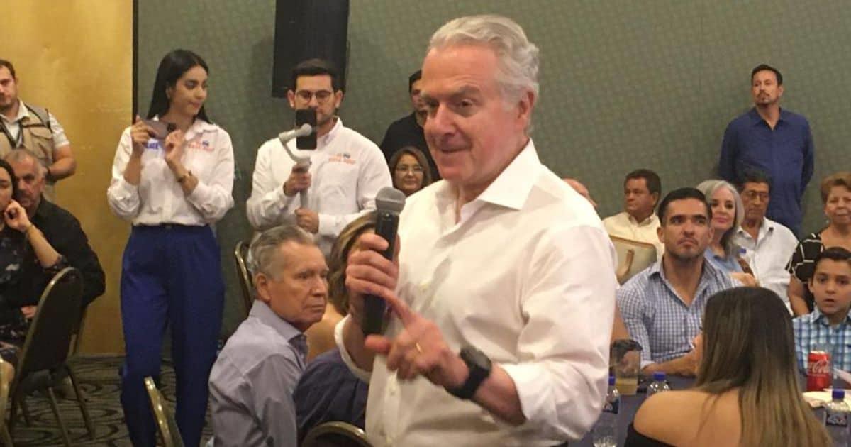 Quiero, puedo y debo ganar elección de 2024: Santiago Creel en Hermosillo