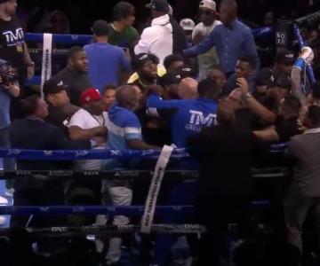Floyd Mayweather vs John Gotti III: pelea de exhibición termina en un caos