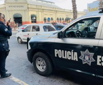 Policía Estatal vigila comercios para evitar asaltos y otros delitos