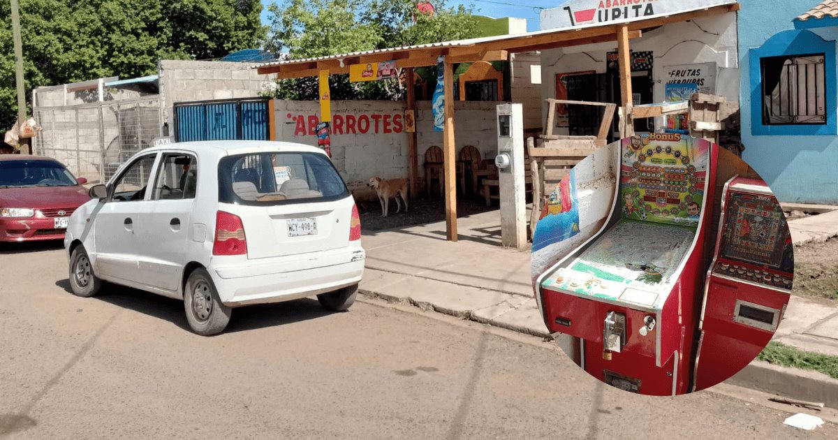 Confunde balazos con pedradas en ataque a maquinas tragamonedas