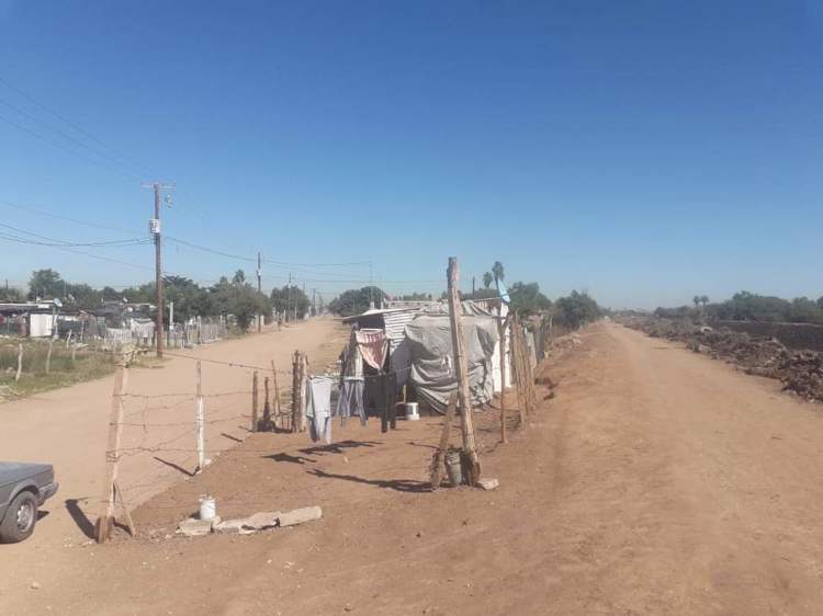 Les tiran casas a vecinos de la Ampliación Huatabampo y Guadalupe Ríos