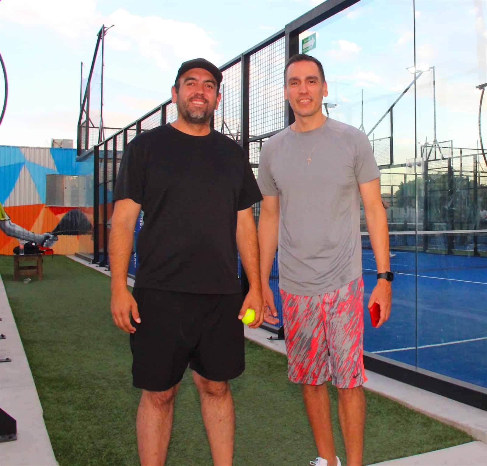 Convivencia y entrenamiento entre amigos 