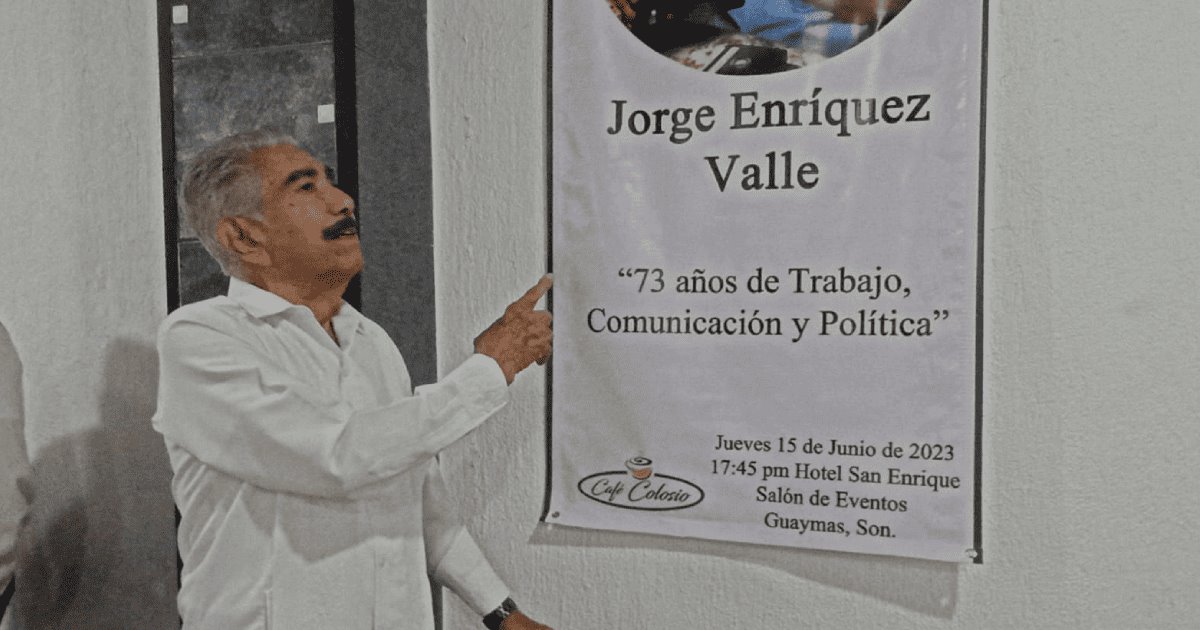 “La voz de oro”: celebran 62 años de trayectoria de  Jorge Enríquez Valle