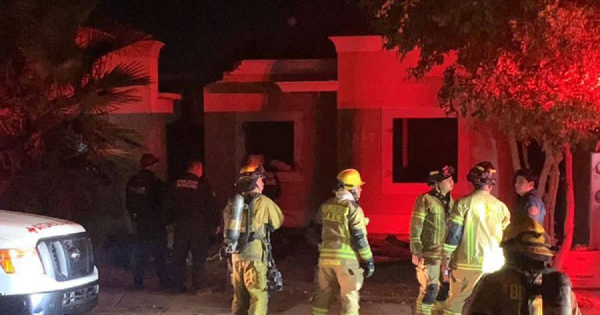 Explosión en vivienda fue por fuga de gas en boya: Bomberos de Cajeme