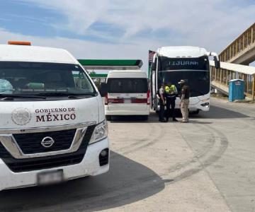 Rescata Guardia Nacional a 130 migrantes en la carretera Hermosillo-Nogales