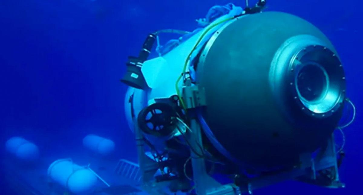 Localizan partes del submarino Titán en el fondo del océano