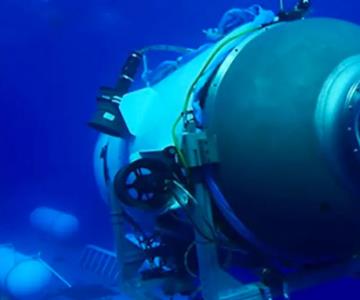 Localizan partes del submarino Titán en el fondo del océano