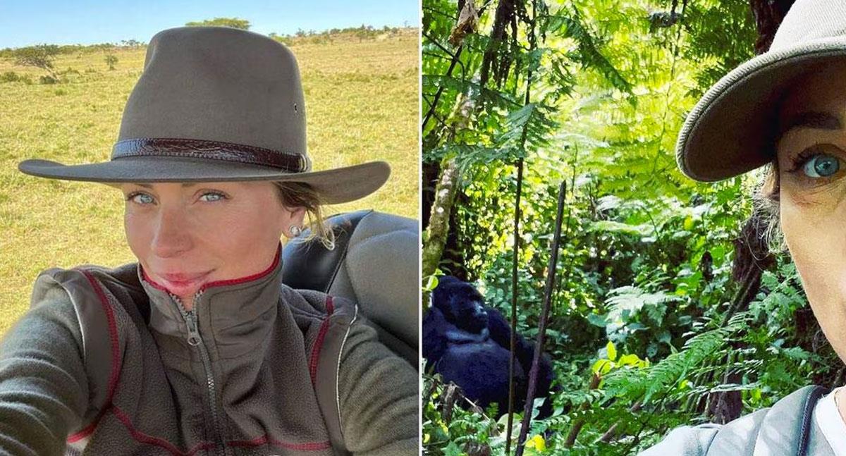 Tunden a Ludwika Paleta por molestar a gorilas en selva de África