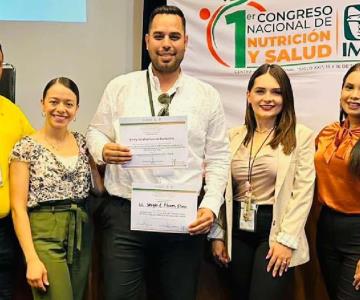 Logra IMSS Sonora primer lugar en Congreso Nacional de Nutrición y Salud