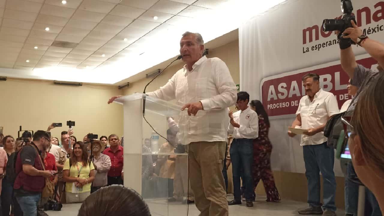 Adán Augusto López visita Cajeme en gira por el sur de Sonora