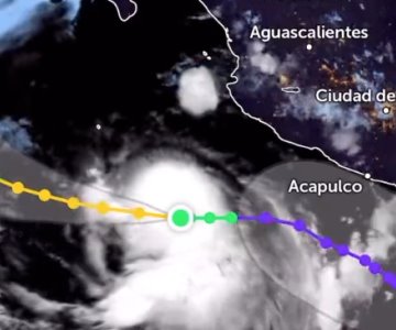 Adrián se convierte en huracán categoría 1 en Océano Pacífico