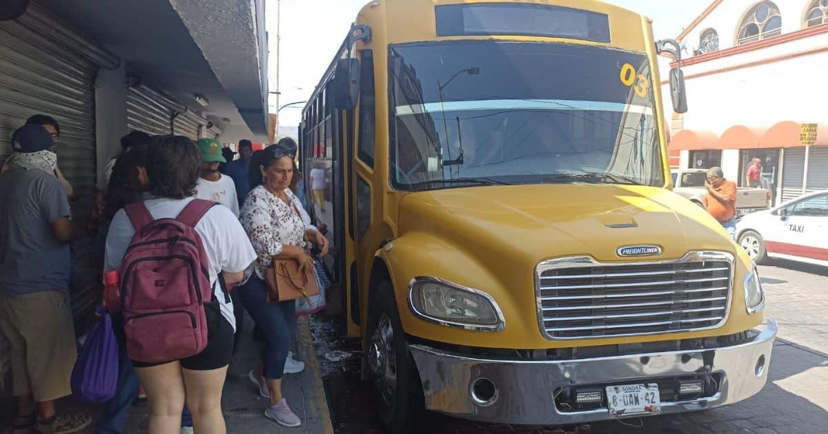 Modificaciones a tarifas de camiones serán sancionadas: Alfonso Durazo