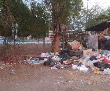 Piden deportistas recoger basura de la Unidad Deportiva de Navojoa