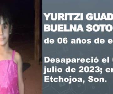 Buscan a Yuritzi Guadalupe, menor desaparecida en Etchojoa
