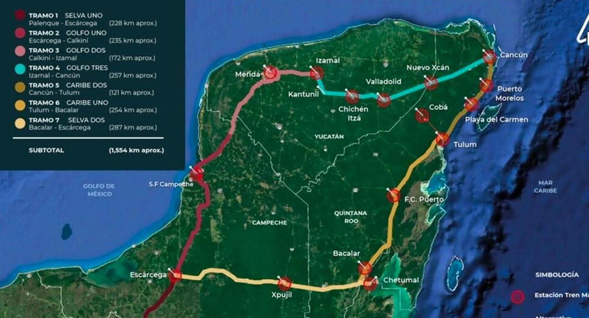 Gobierno ocupa 94 predios privados para Tren Maya