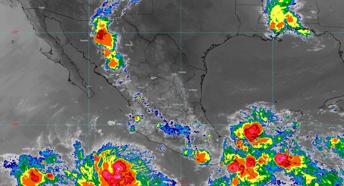 Prevén formación de nuevo ciclón Calvin en el Pacífico