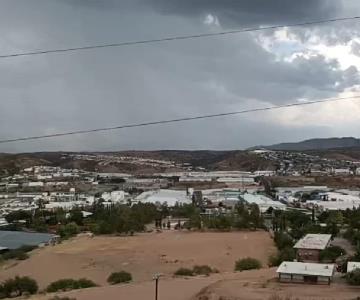 Cae primera lluvia de la temporada en Nogales