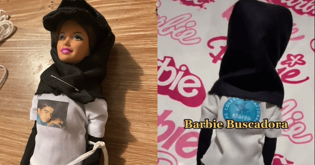 Colectivo presenta Barbie Buscadora; piden apoyo de Mattel
