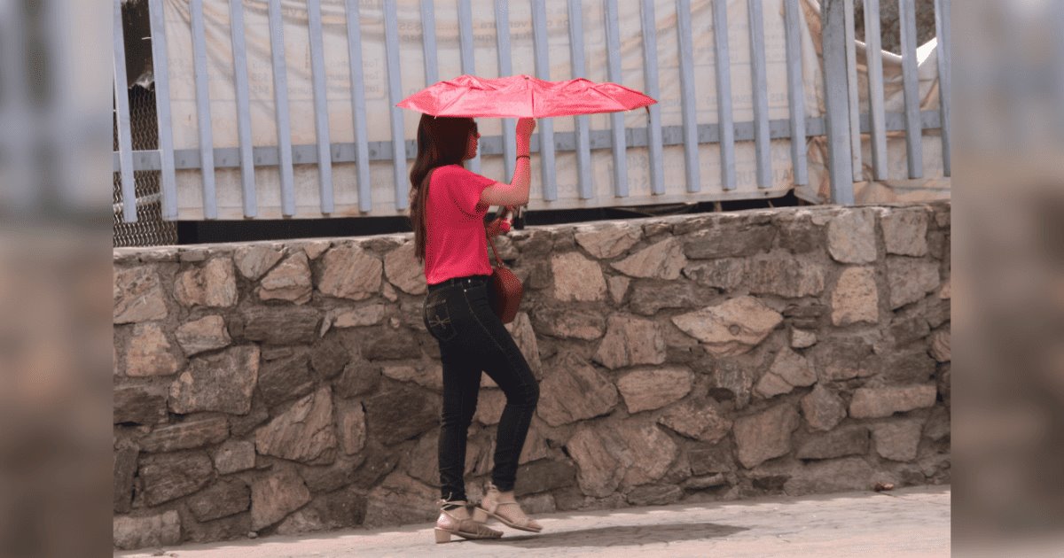Altas temperaturas y pocas probabilidades de lluvia le esperan a Hermosillo