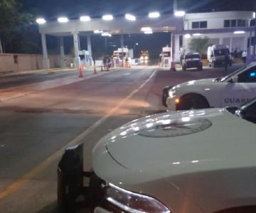Detienen a 12 personas por tomar casetas de cobro al sur de Sonora