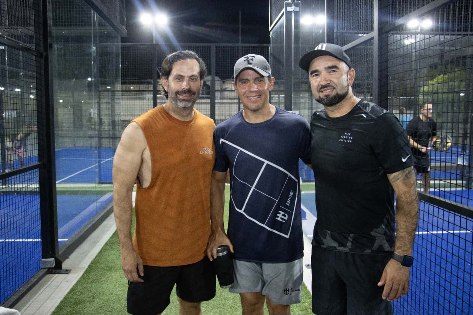 Viven diversión al máximo club Padel Kino