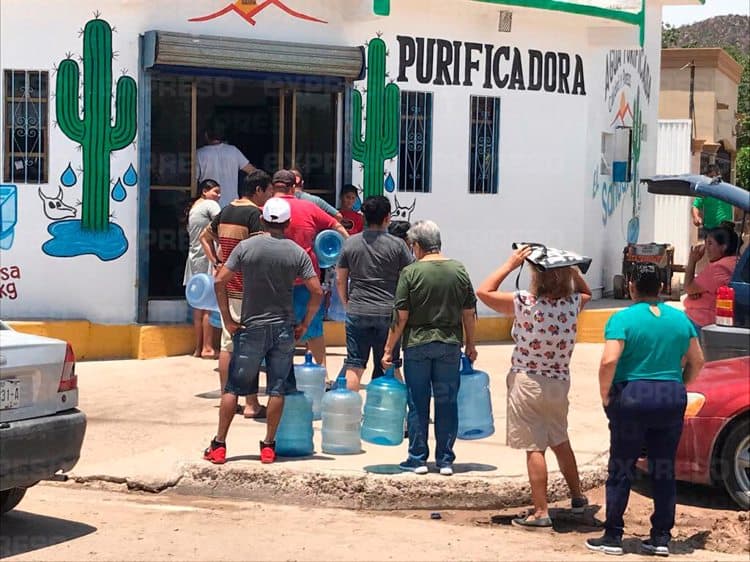 Tormenta deja sin agua a Guaymas y Empalme