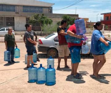 Tormenta deja sin agua a Guaymas y Empalme
