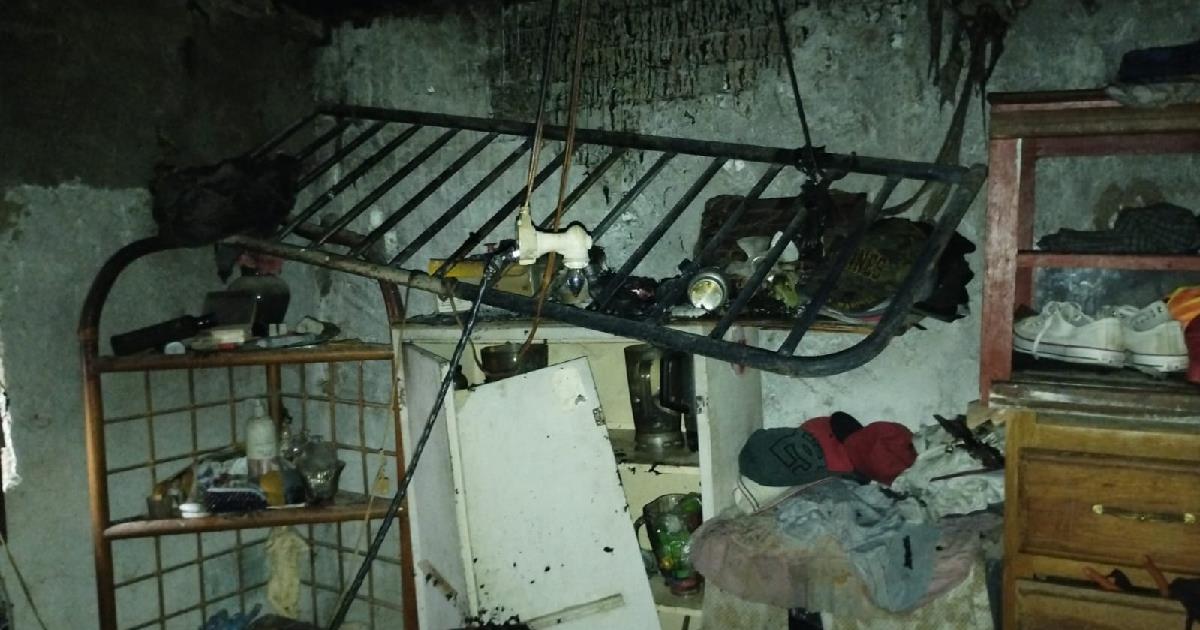 Cortocircuito provocó incendio en vivienda de colonia Miguel Hidalgo