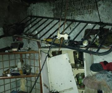 Cortocircuito provocó incendio en vivienda de colonia Miguel Hidalgo