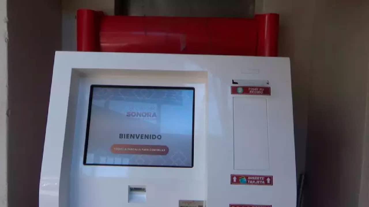Instalará Registro Civil 20 cajeros automáticos en municipios de Sonora