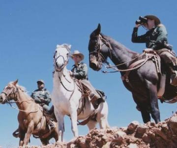 Patrulla Montada vigila la frontera de Arizona