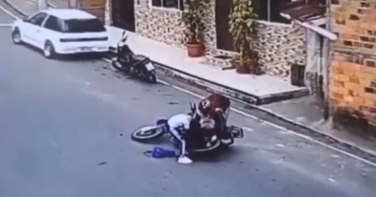 Niña pierde un brazo al caer de una motocicleta en Ecuador