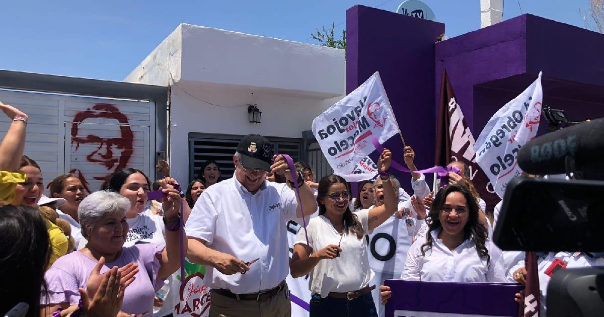 Marcelo Ebrard inauguró la primera Casa Violeta del país en Ciudad Obregón
