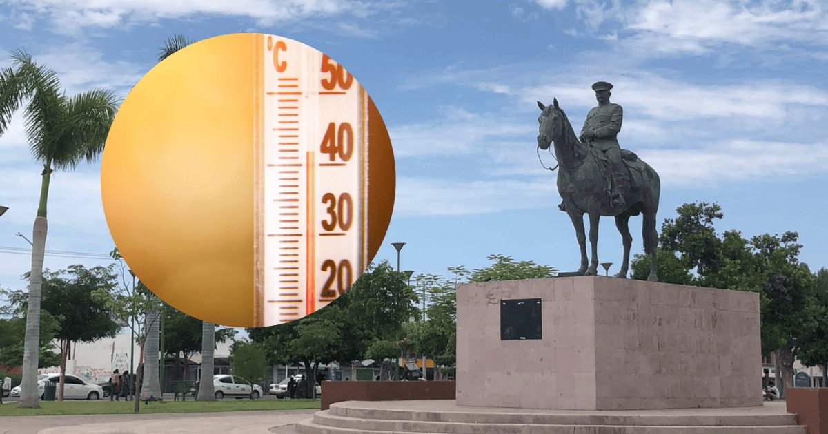 Ciudad Obregón rompió récord de temperatura; máximo histórico de agosto
