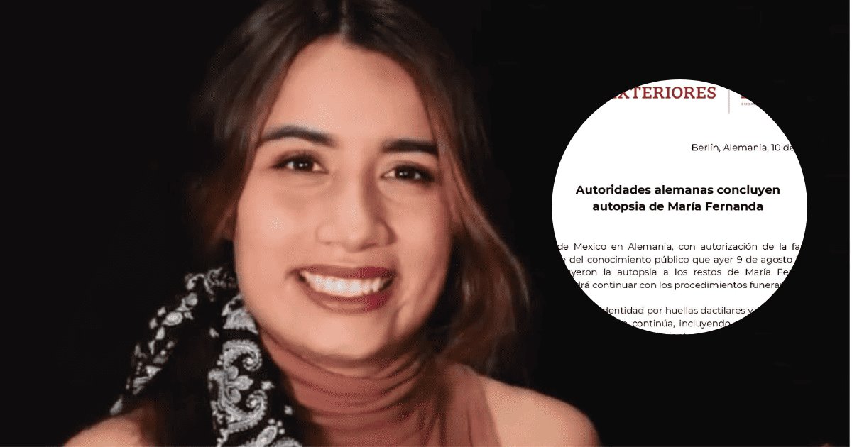 Cuerpo de María Fernanda, sin signos de violencia tras realizar autopsia