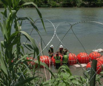 México busca retirar boyas del río Bravo conforme al Tratado de Aguas 1944
