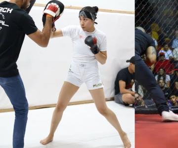 Laura Ayala La Flaca, joven hermosillense persigue sus sueños en las MMA