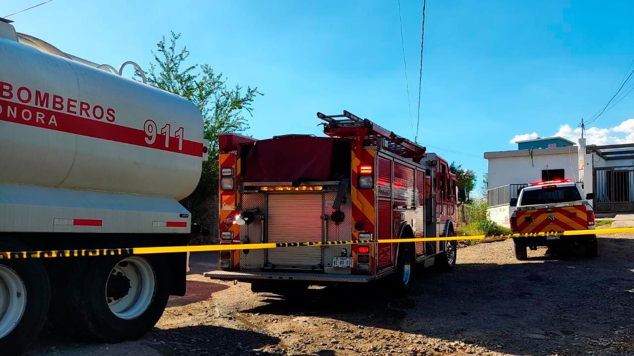 Incendio deja una persona sin vida en la colonia 5 de Mayo