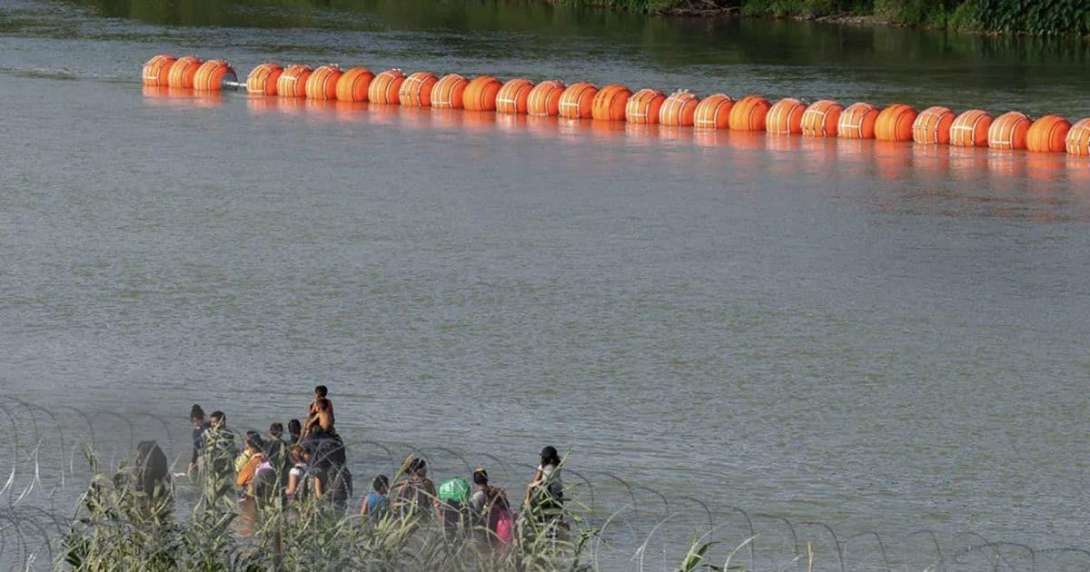 Mayoría de boyas en río Bravo están en territorio mexicano