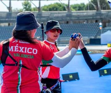 Equipo Mexicano de Arco Femenil roza el podio en Copa del Mundo de París