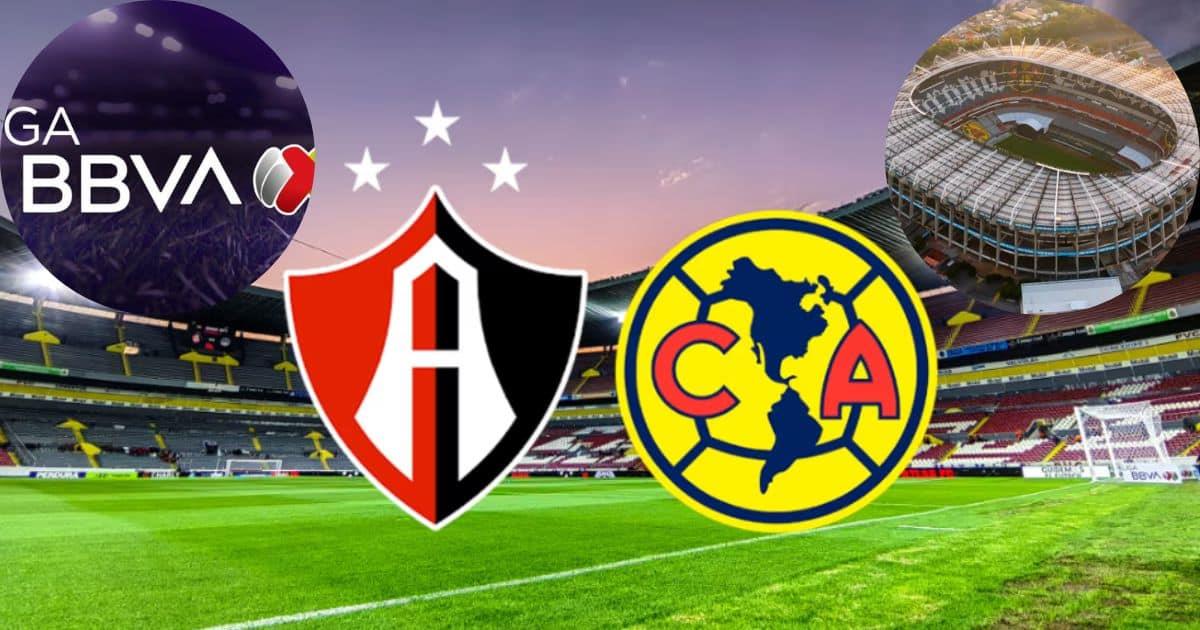 Partido entre Atlas y América será en el Estadio Azteca este domingo